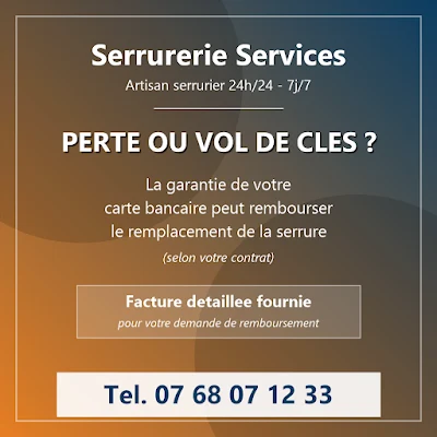 Serrurerie services