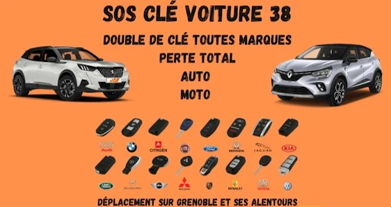 SOS clé voiture 38 Grenoble et alentours