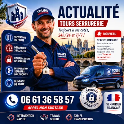 Tours Serrurerie - Serrurier Tours